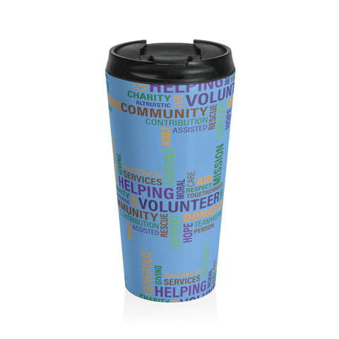 Stainless Steel Travel Mug - Fundraiser Options