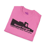 Never Forget What They Took From You Madison Square Mall Unisex T-Shirt