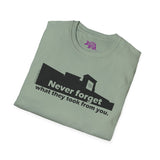 Never Forget What They Took From You Madison Square Mall Unisex T-Shirt